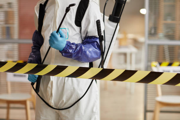 Professional Biohazard technician working in New London, NH
